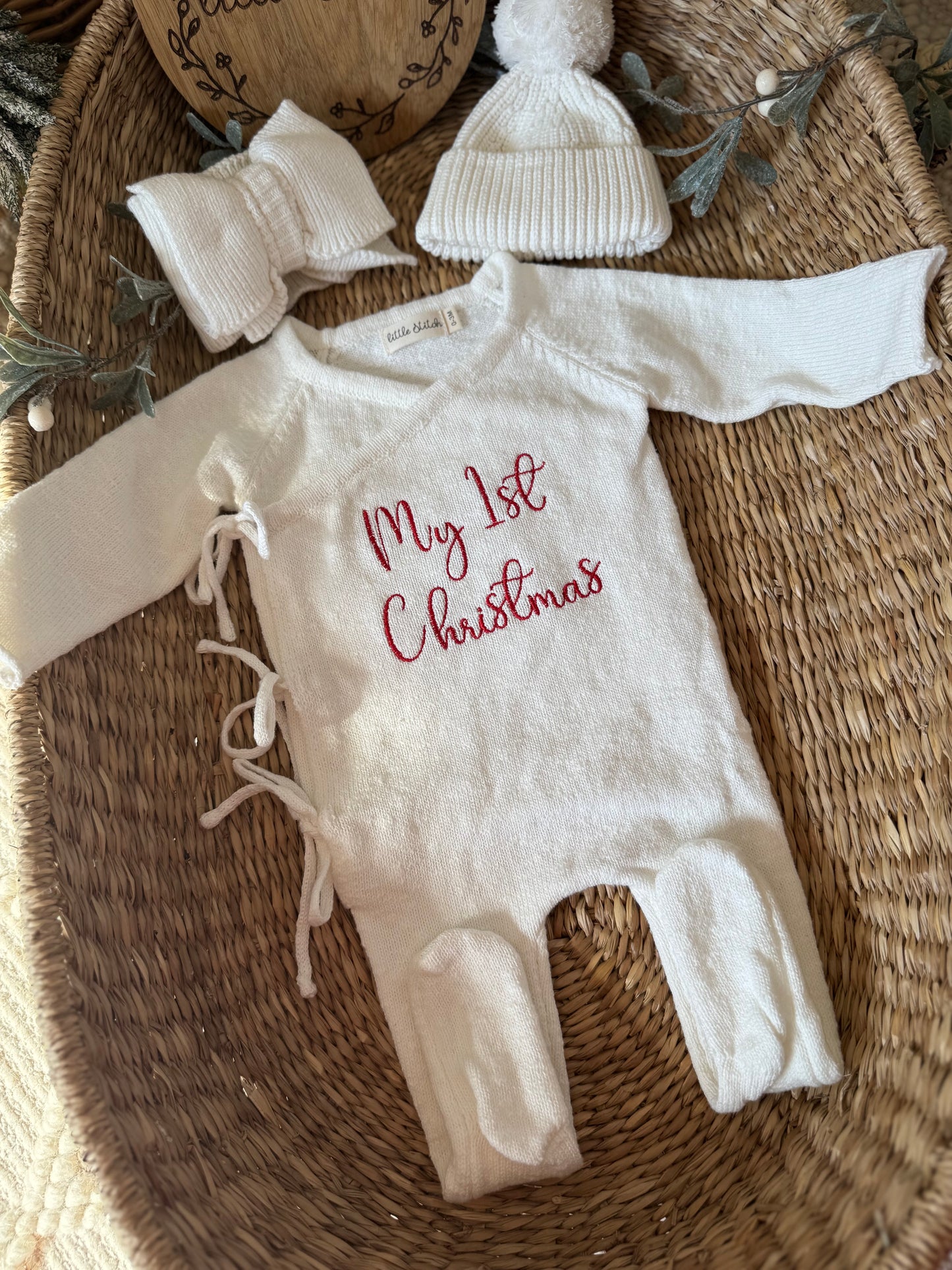 My first Christmas Babygrow