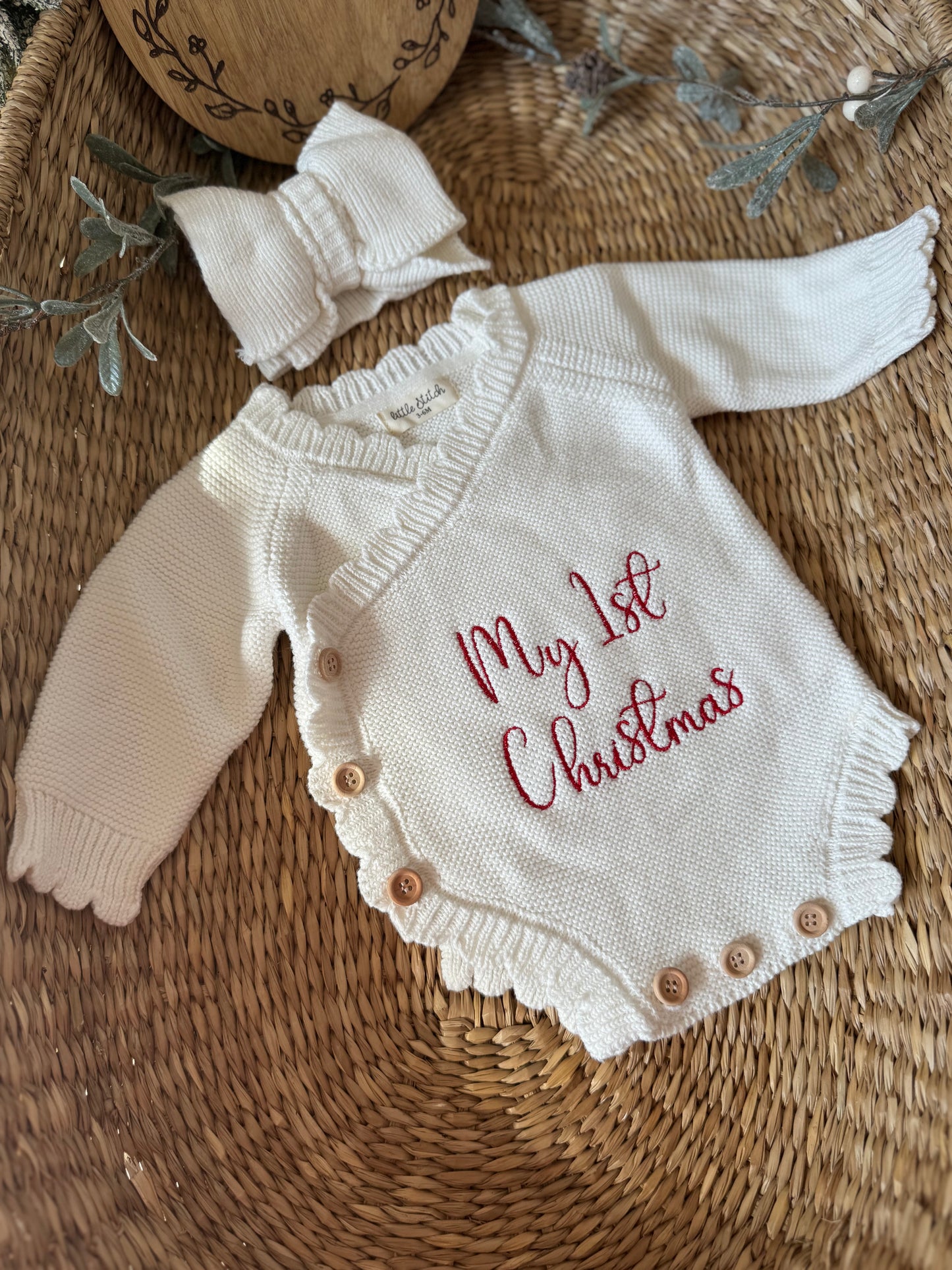My first Christmas romper