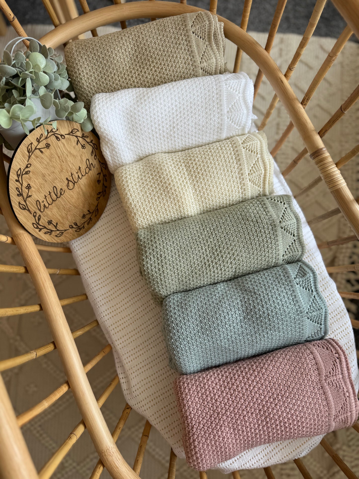 Scallop edge blanket - plain name
