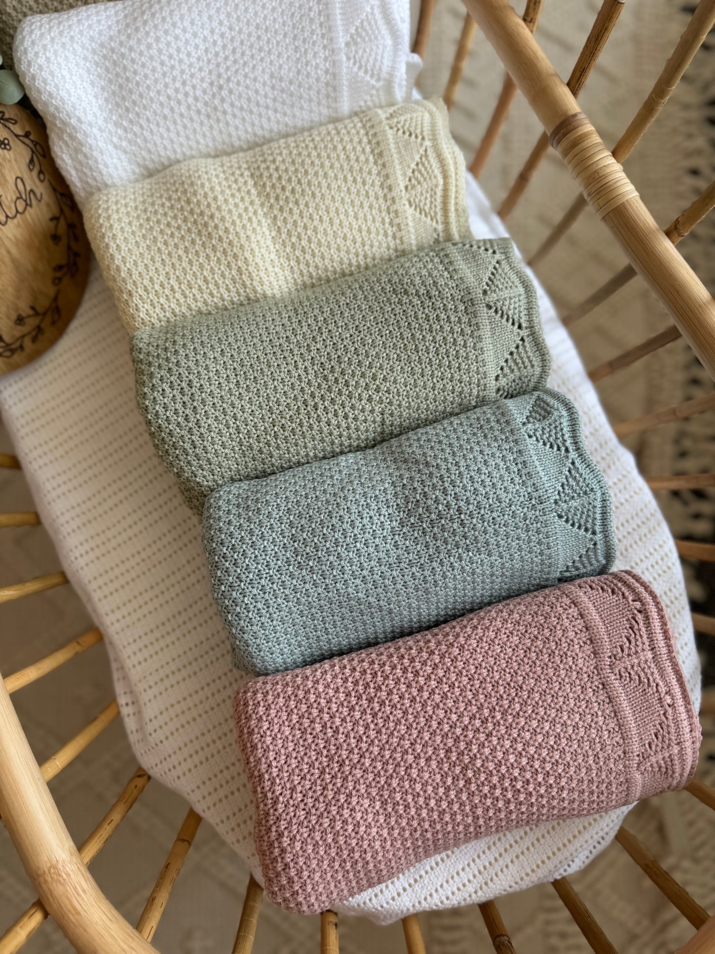 Scallop edge blanket - plain name