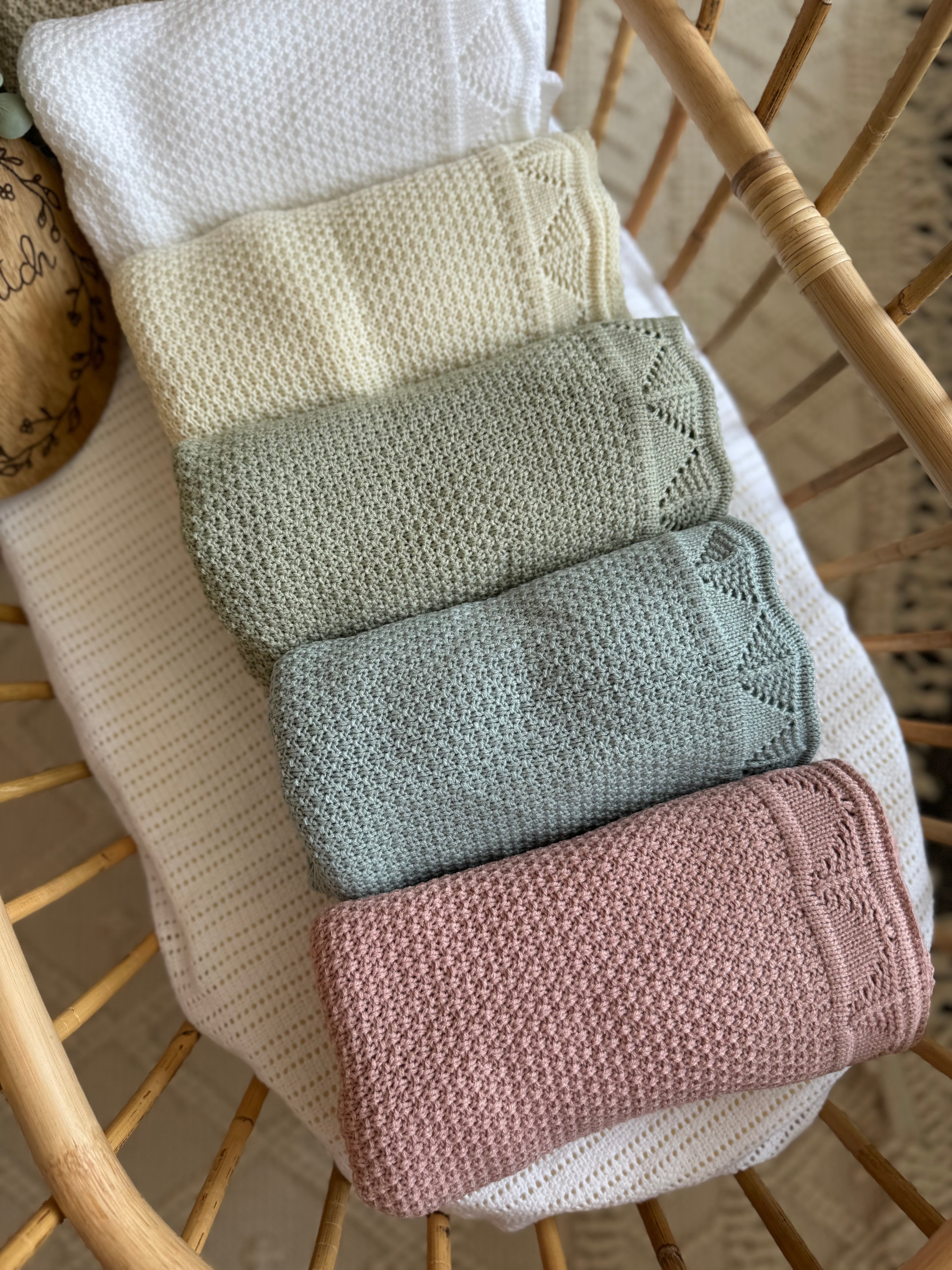 Scallop edge blanket - plain name