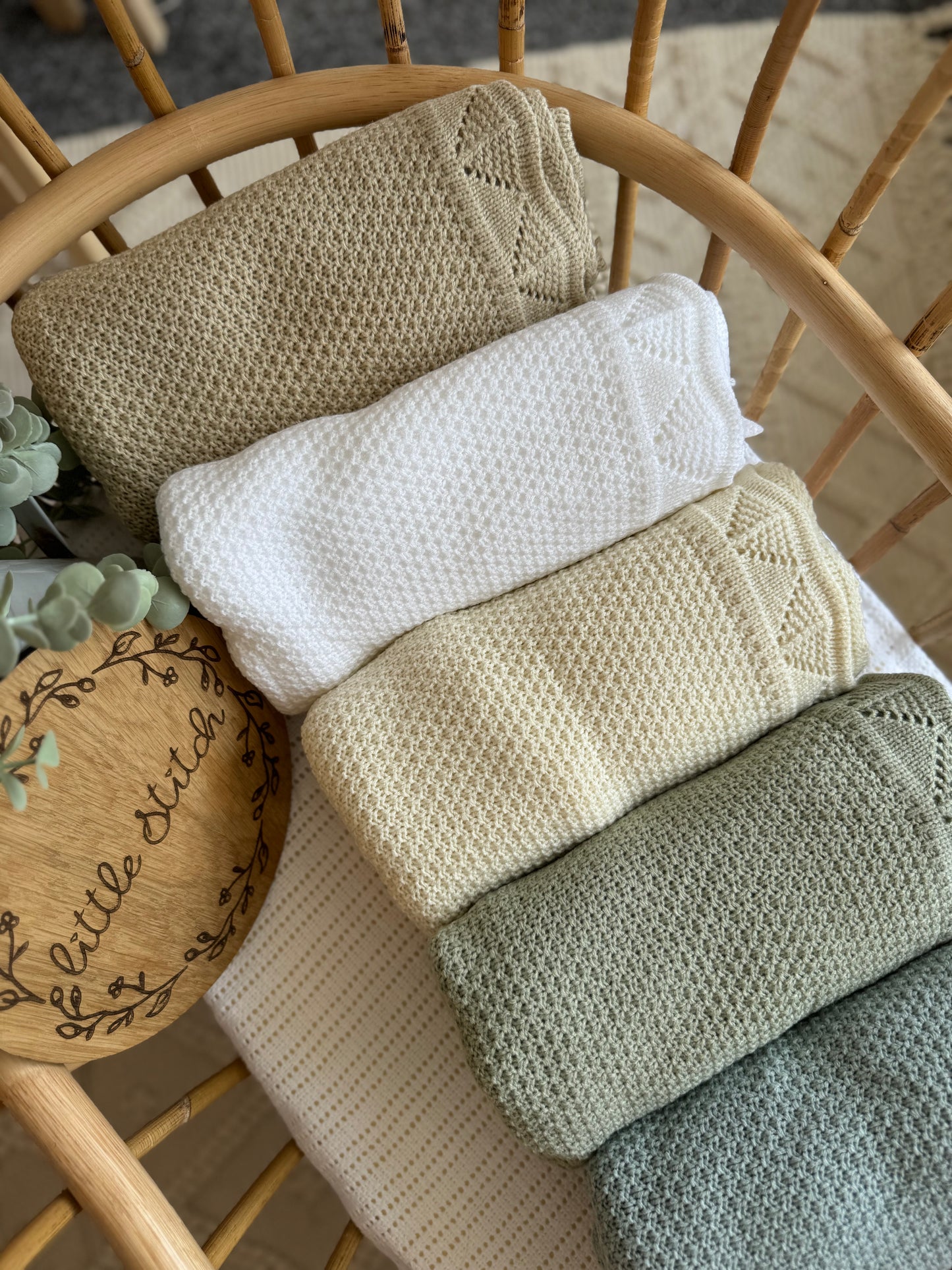 Scallop edge blanket - plain name
