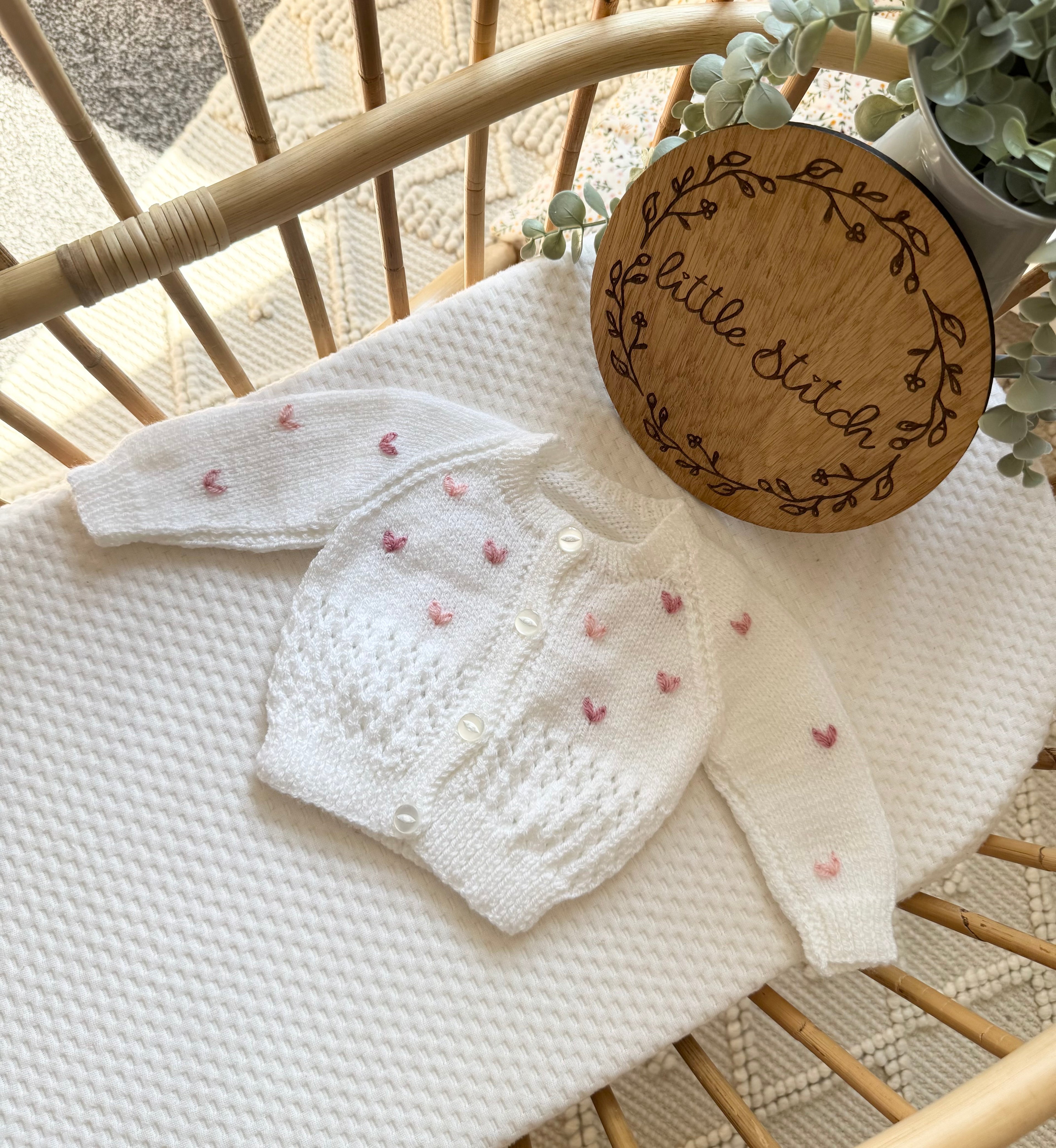 Little love cardigan 0-3m