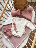 Dusky pink 6 piece set - add name to notes