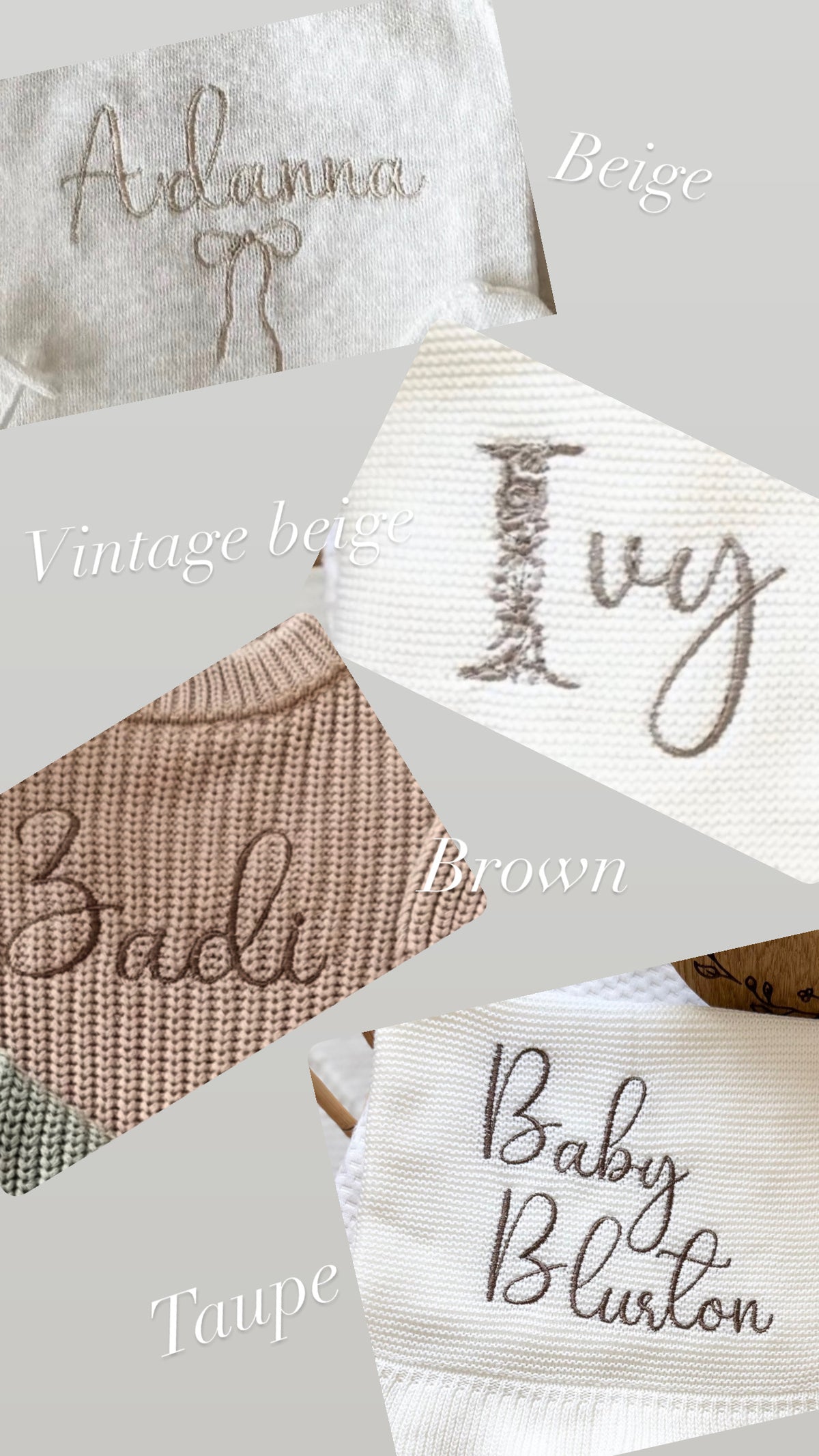 Plain name - pointelle blanket