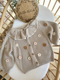 Mix Daisy cardigan - 2-3y (name included)