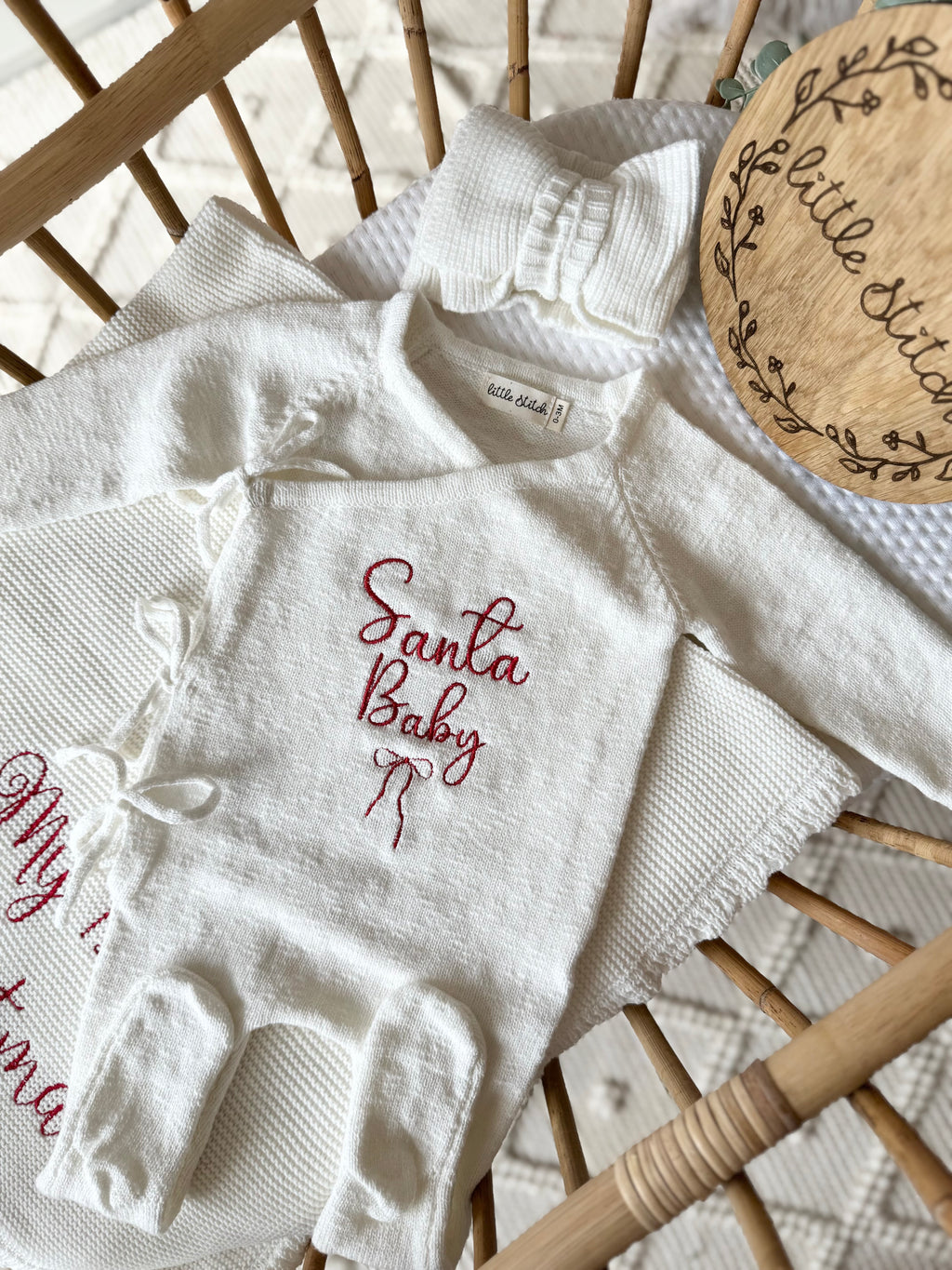 Santa baby Babygrow