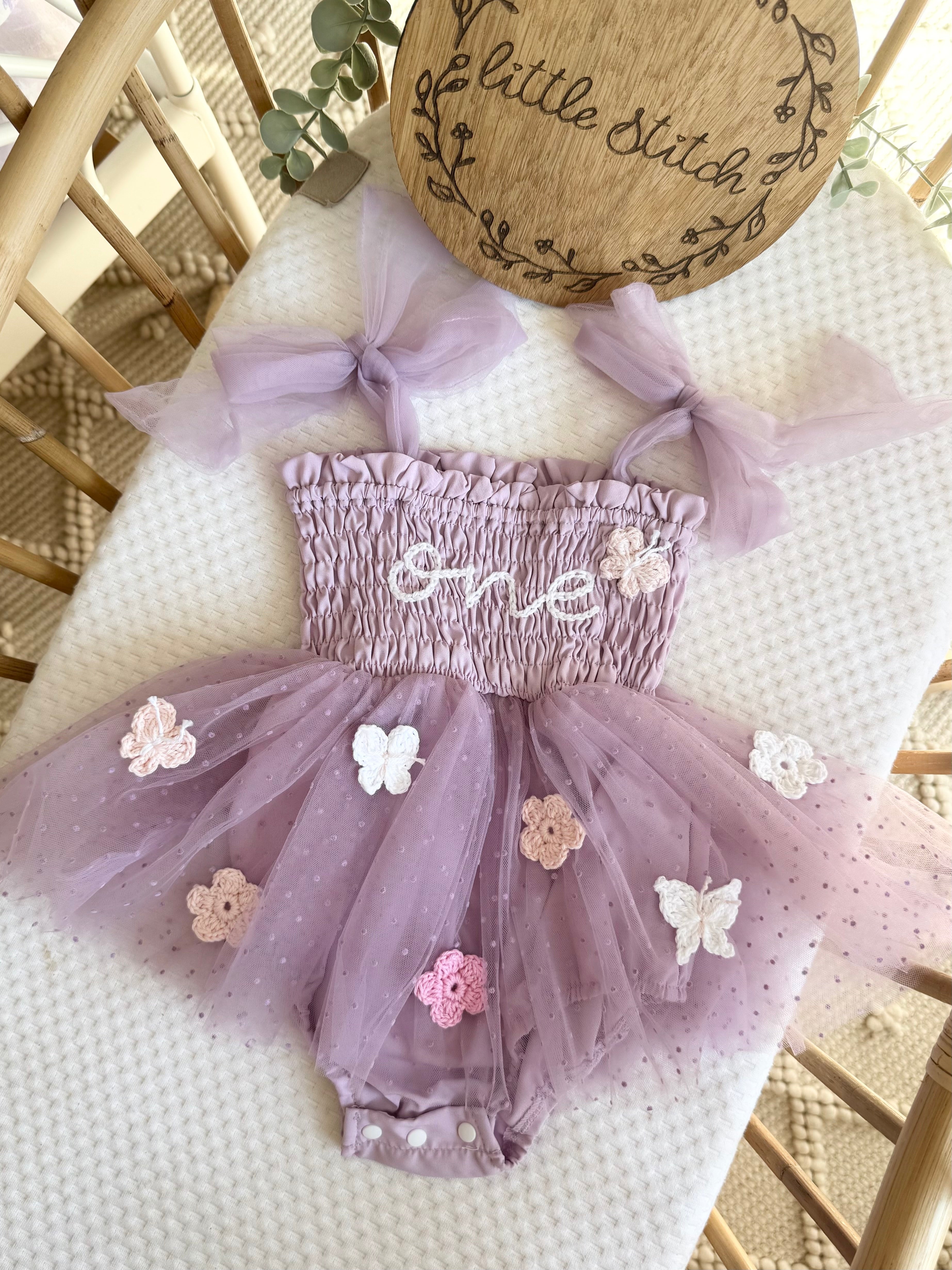Purple dress 9-12m