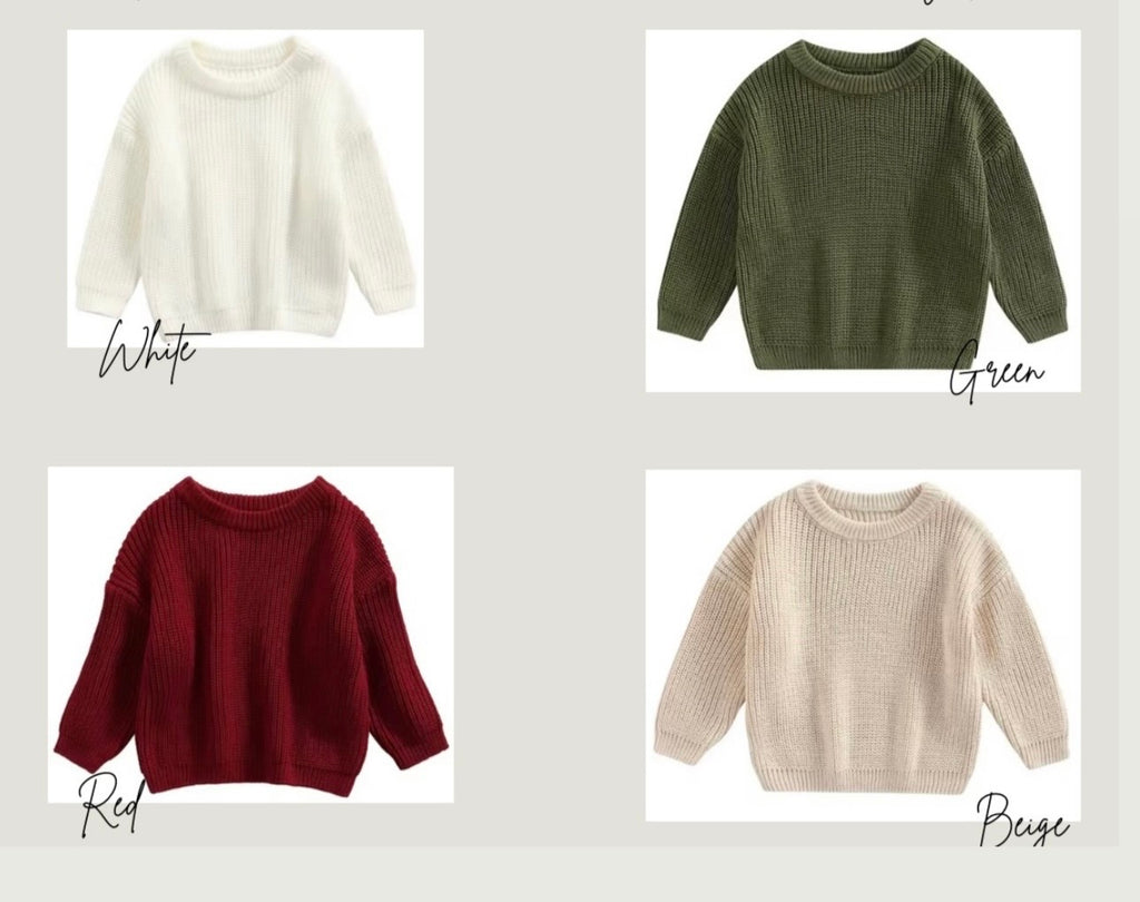 NAME ONLY jumper - includes 1 name - option to add a decal/ Christmas duck separately