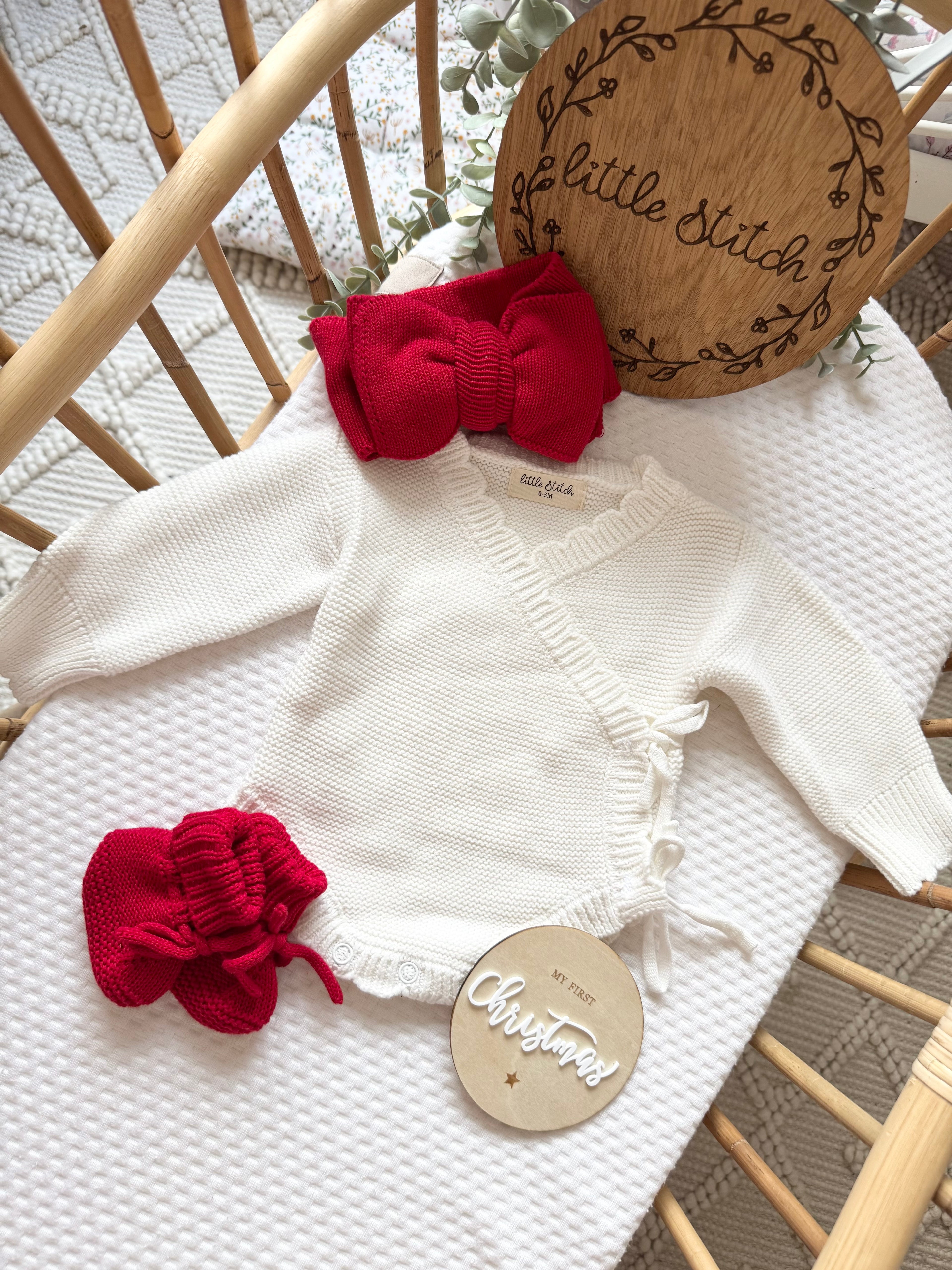 Christmas 4 piece set - name only design