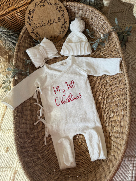 My first Christmas Babygrow