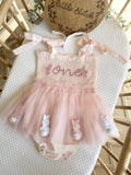 Bunny one dress 12-18m