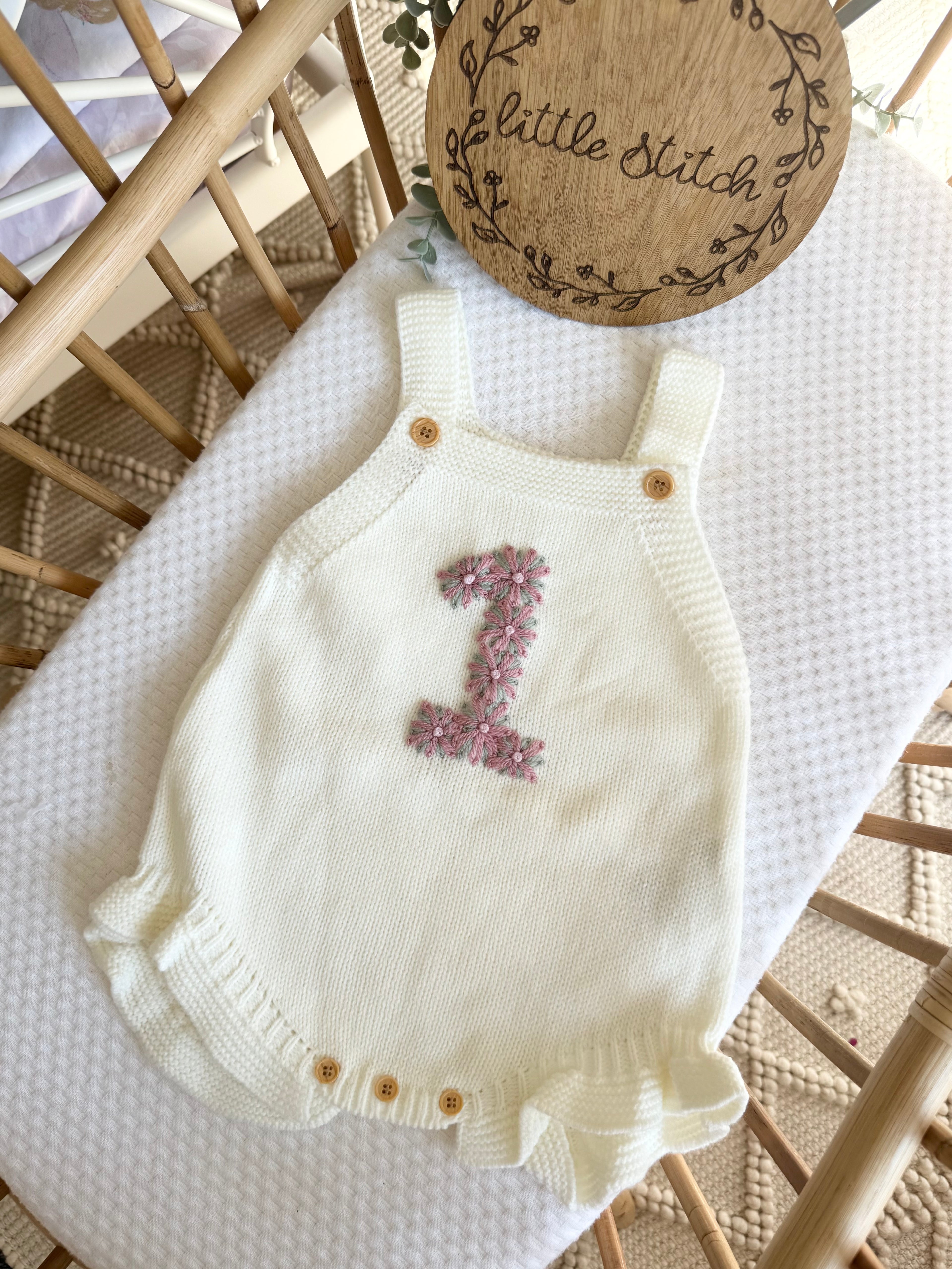 Floral 1 romper - 9-12m