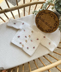Rose cardigan 0-3m (NO NAME INCLUDED- add the extra listing for a name)