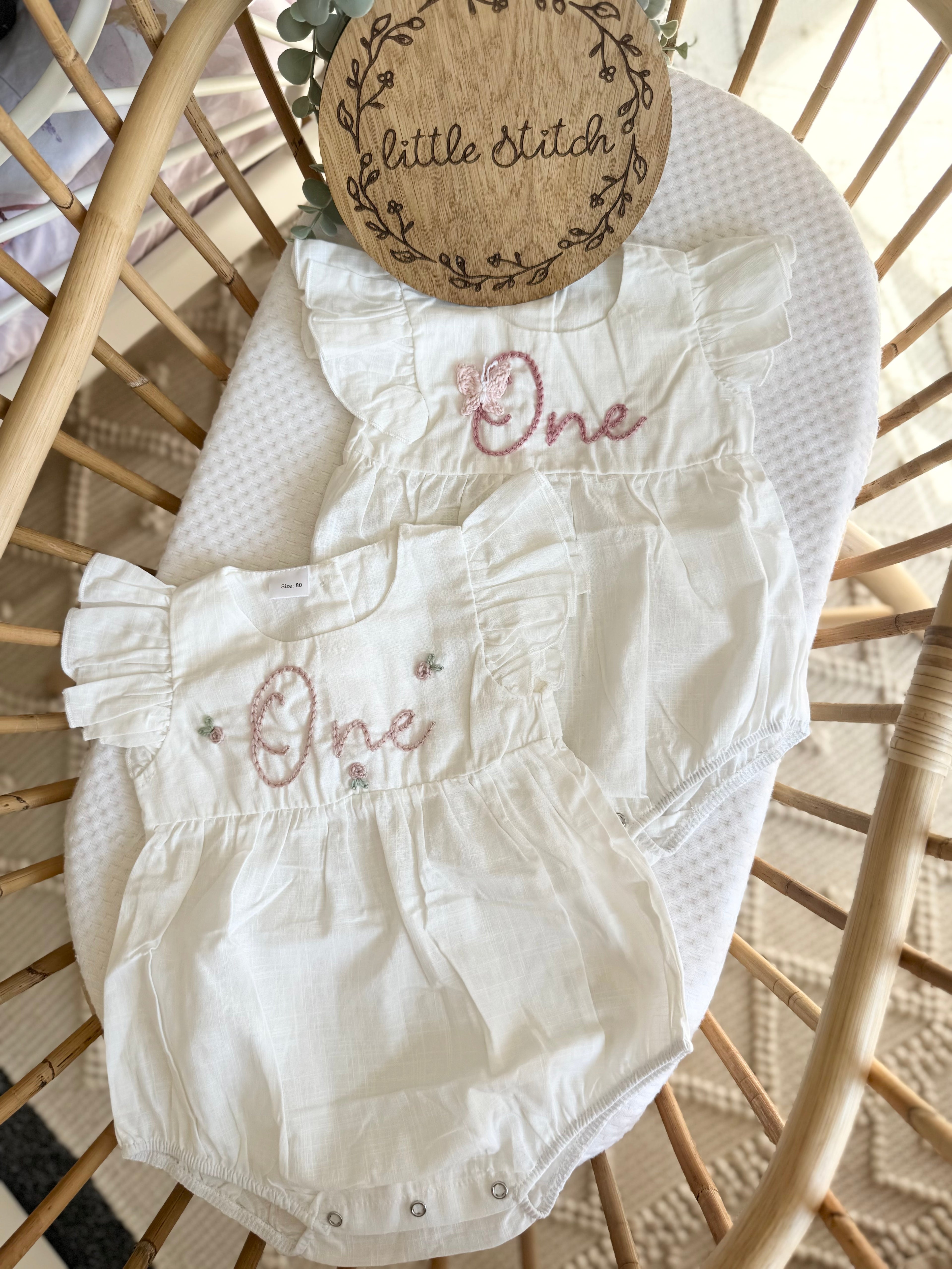 White One rompers