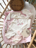 Butterfly design wrap Babygrow