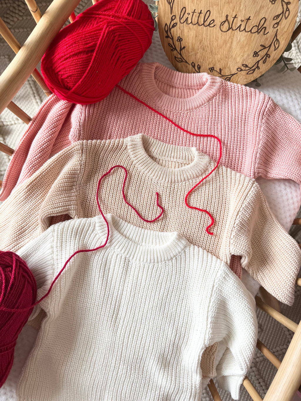 Rompers - 1 single name included - add to notes the name and red or Burgandy wool - (decals can be added separately)