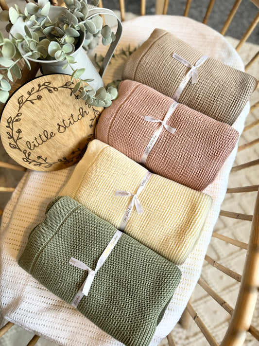 Straight edge blanket - plain name