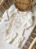 Baby announcement Babygrow.