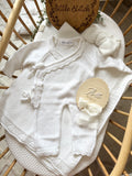 White 4 piece set - name only designs