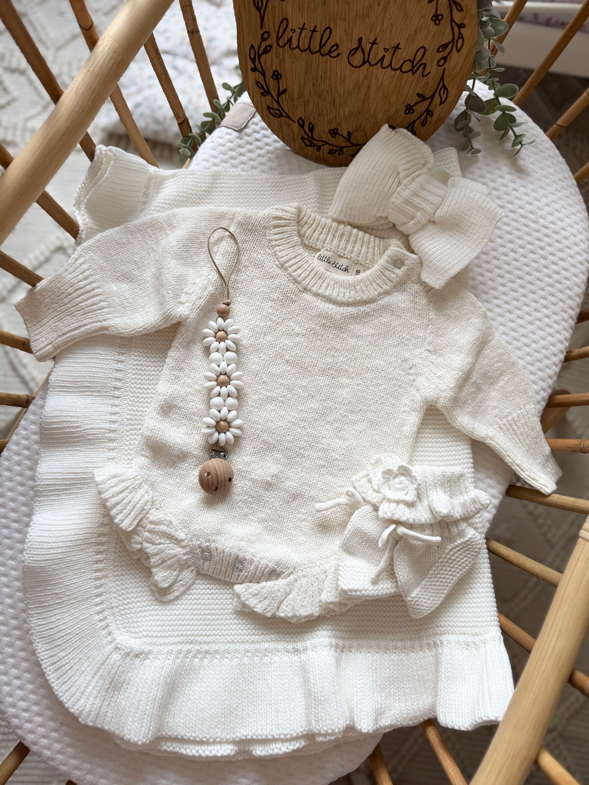White 5 piece set