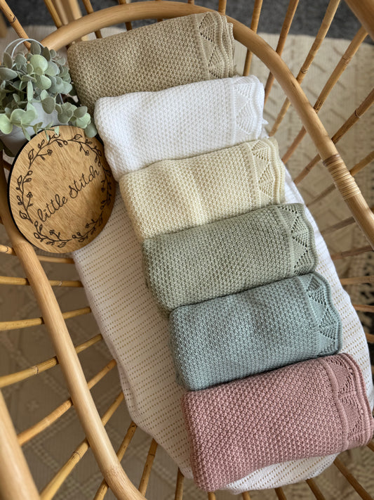 Scallop edge blanket - plain name